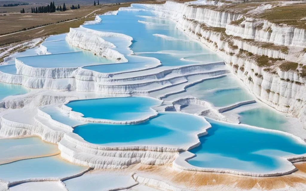Conservation at Pamukkale Conservation at Pamukkale