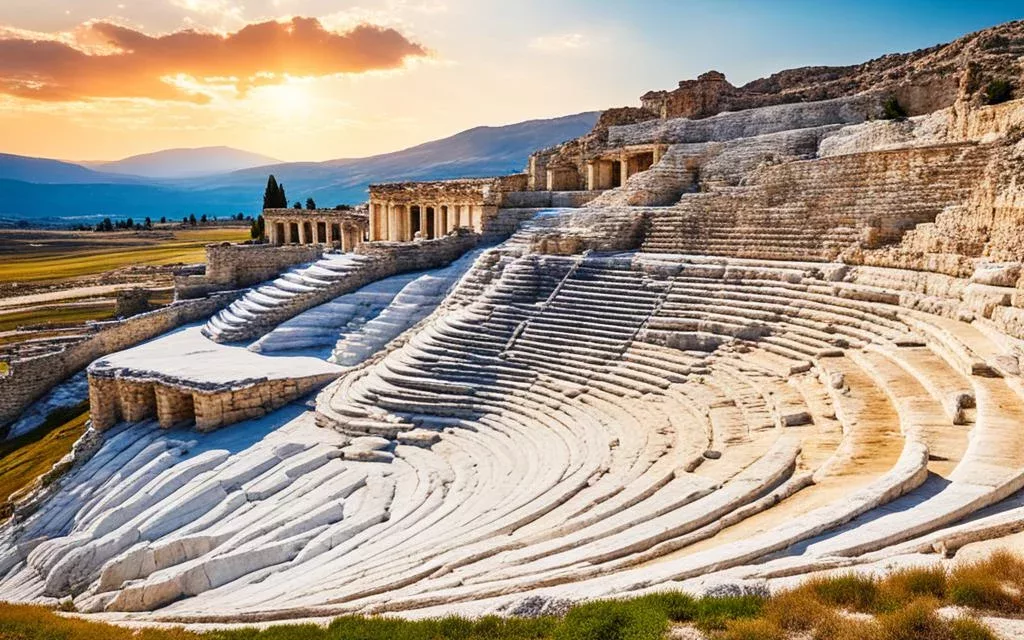 Hierapolis ruins Hierapolis ruins