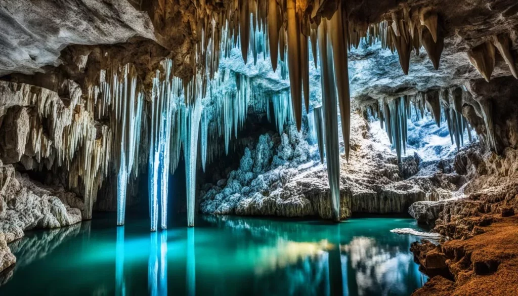 Jeita Grotto Upper Cave Lower Cave