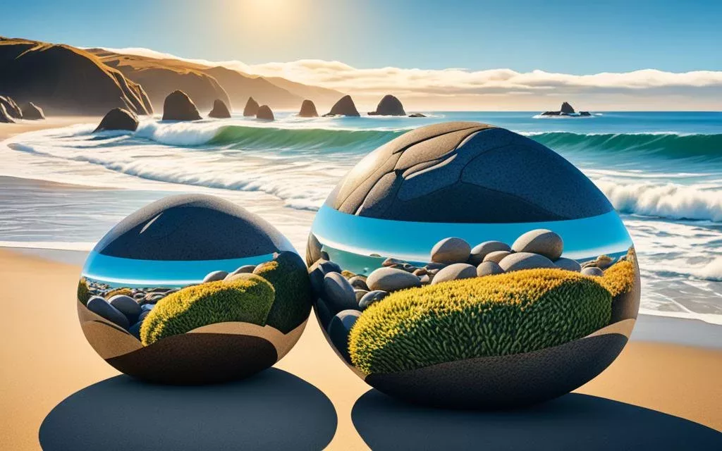 Moeraki Boulders formation Moeraki Boulders formation